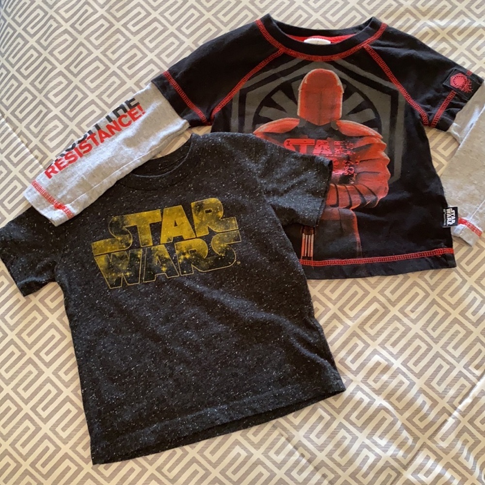 Star Wars shirt set